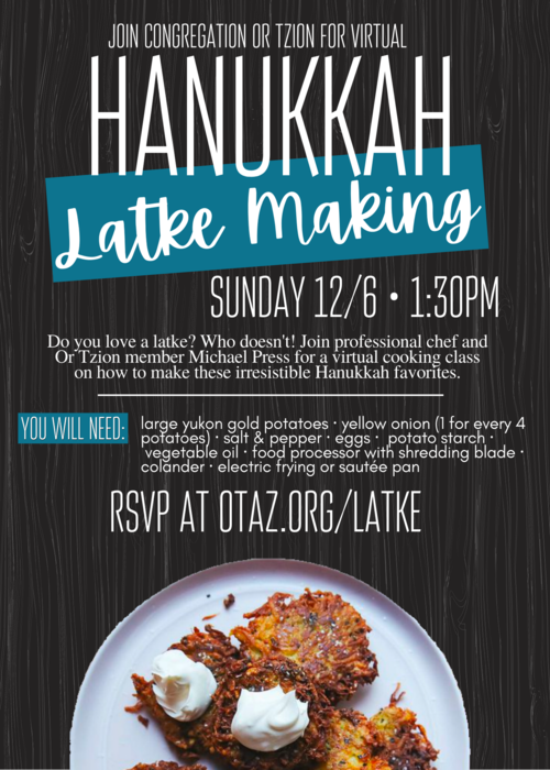 Banner Image for Hanukkah Latke Making